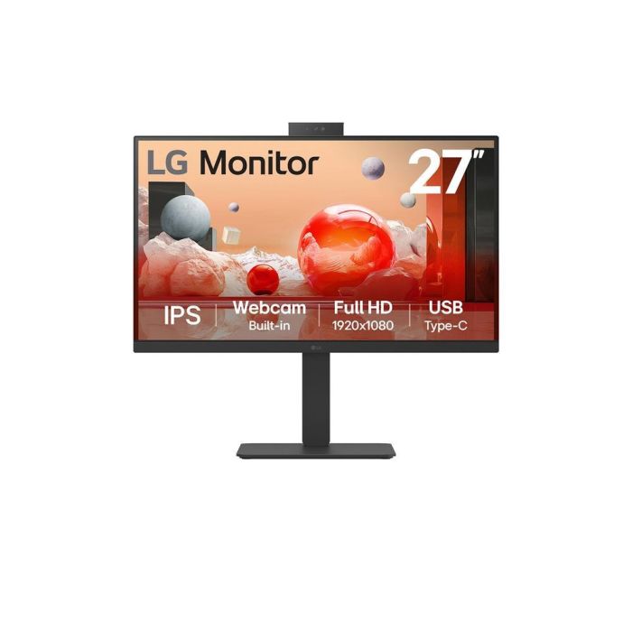 LG 27BA850-B Monitor Profesional 27" Full HD IPS 100Hz con Webcam, USB-C 90W y Peana Ergonómica Negro 0 LG 27BA850-B Monitor Profesional 27" Full HD IPS 100Hz con Webcam, USB-C 90W y Peana Ergonómica Negro 0