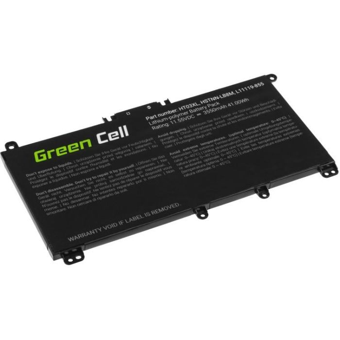 Green Cell HT03XL L11119-855 Batería de Portátil para HP 11.55V 3400mAh 1