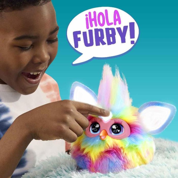 Hasbro F8900 Furby Tie Dye Multicolor Juguete Interactivo Habla, Canta, Se Ilumina con 5 Comandos de Voz y +600 Reacciones Idioma Español +6 Años 2 Hasbro F8900 Furby Tie Dye Multicolor Juguete Interactivo Habla, Canta, Se Ilumina con 5 Comandos de Voz y +600 Reacciones Idioma Español +6 Años 2