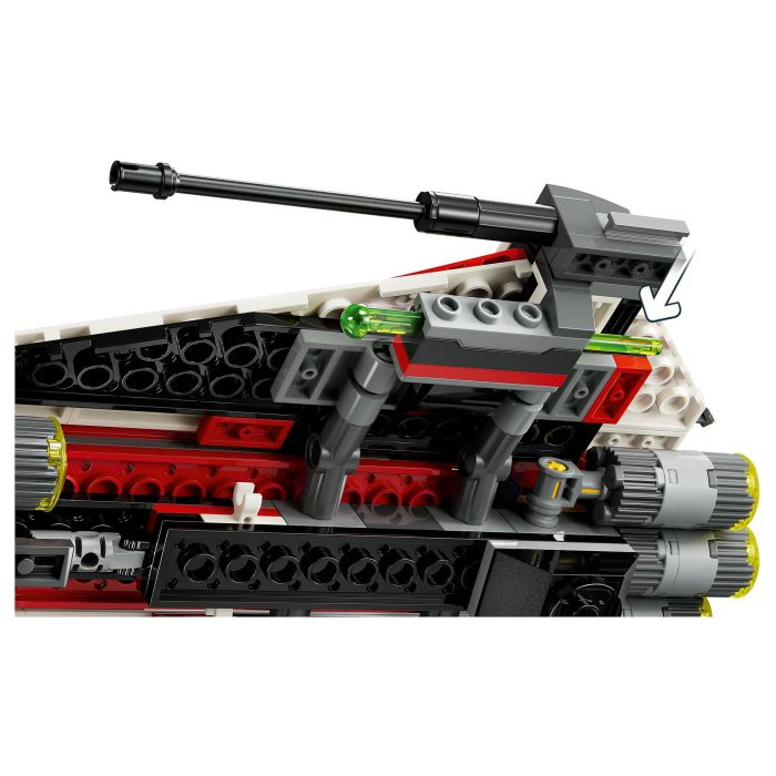 LEGO Star Wars 75388 Caza Estelar Jedi Bob con 2 Minifiguras y Droide Servo