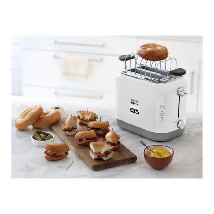 KENWOOD TCX751WH kMix Toaster - 2 ranuras - 900 W - Blanco 1 KENWOOD TCX751WH kMix Toaster - 2 ranuras - 900 W - Blanco 1