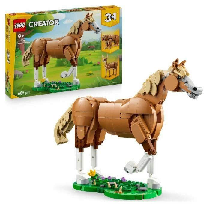 Lego Creator 3 en 1 31166 El Hermoso Caballo - Set de Construcción para Niños y Niñas de 9 Años 7 Lego Creator 3 en 1 31166 El Hermoso Caballo - Set de Construcción para Niños y Niñas de 9 Años 7