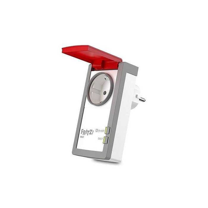 Fritz Enchufe Inteligente Fritz! Dect 210 Smart, Control de Energía, Protección Contra Salpicaduras, para Hogar y Jardín