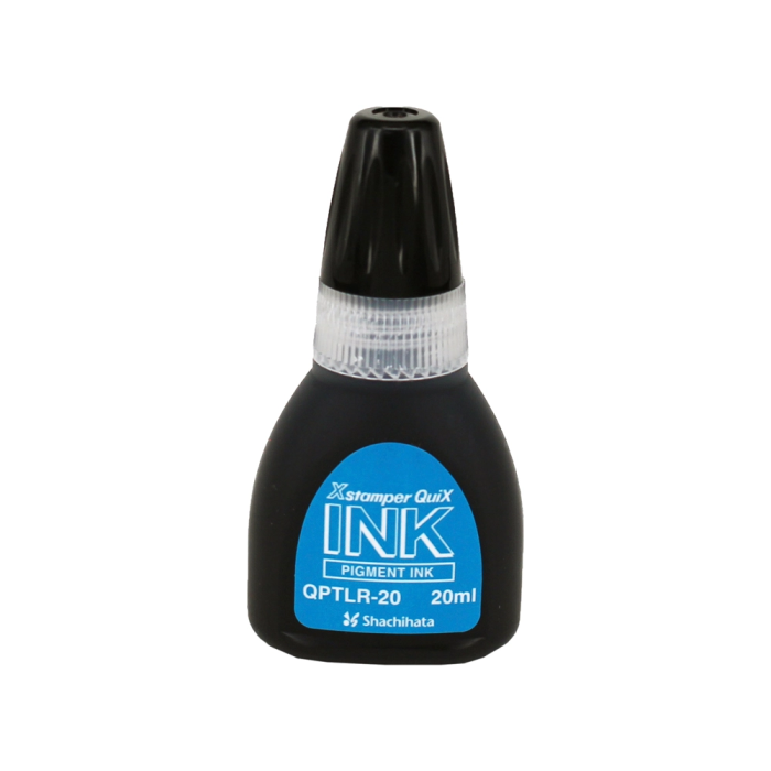 X'stamper Tinta Quix para Sellos Negra Bote 20 ml Alto Rendimiento 5000 Impresiones 1