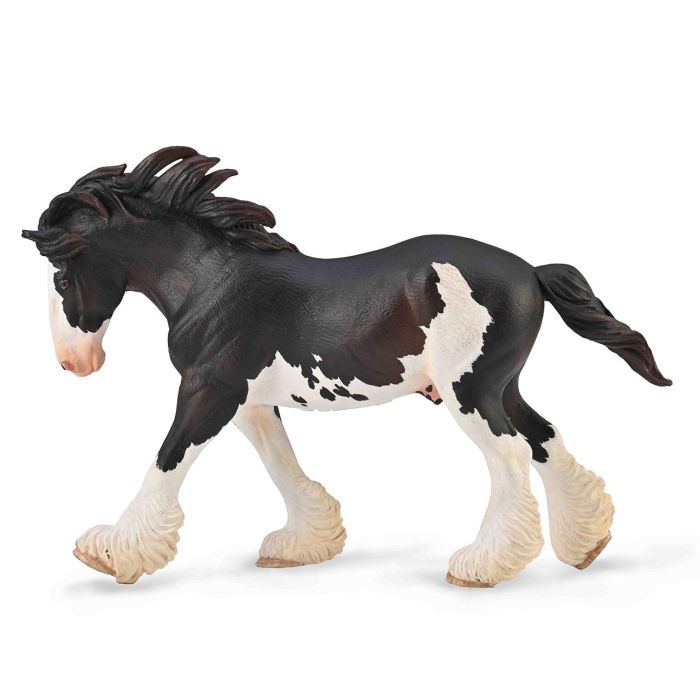 Semental Clydesdale Negro Sabino - Xl - 88981 - Collecta Semental Clydesdale Negro Sabino - Xl - 88981 - Collecta