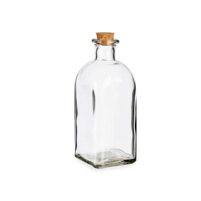 Frasca de vidrio 750 ml con tapón de corcho Vivalto - 8x21x8 cm (24 Unidades) 1 Frasca de vidrio 750 ml con tapón de corcho Vivalto - 8x21x8 cm (24 Unidades) 1