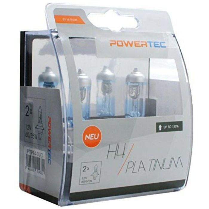 Bombilla para Automóvil M-Tech PTZPT4-DUO 12 V Halógena 60 W 55 W Bombilla para Automóvil M-Tech PTZPT4-DUO 12 V Halógena 60 W 55 W