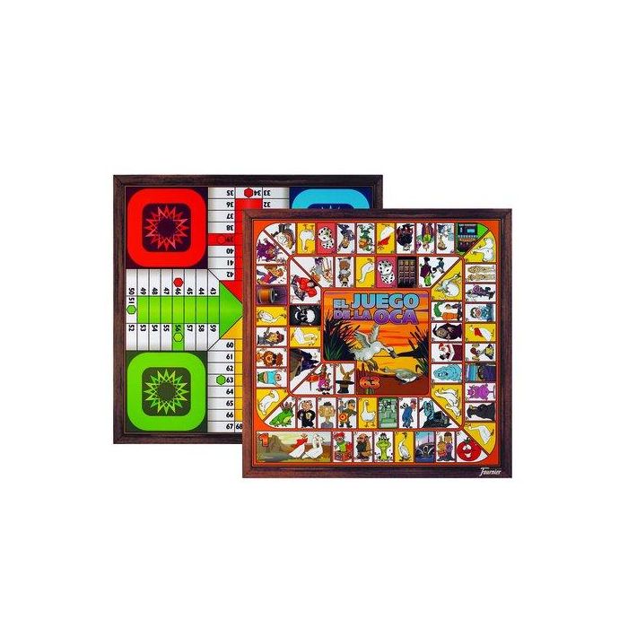 Fournier Parchís y Oca para 4 jugadores - Tablero de 40x40 cm