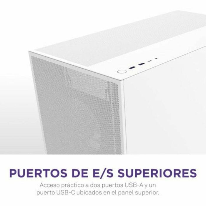 Caja Semitorre ATX NZXT H7 Flow RGB Midi Blanco 19 Caja Semitorre ATX NZXT H7 Flow RGB Midi Blanco 19