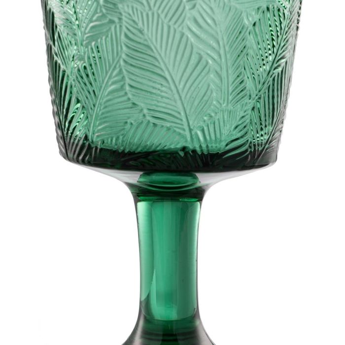 Copa Verde Cristal Decoración 8,40 X 8,40 X 16,50 cm