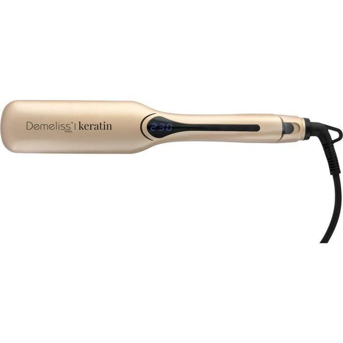 Plancha de pelo SAINT ALGUE Demeliss Kera Gold XL Placas anchas 45 mm 2 Plancha de pelo SAINT ALGUE Demeliss Kera Gold XL Placas anchas 45 mm 2