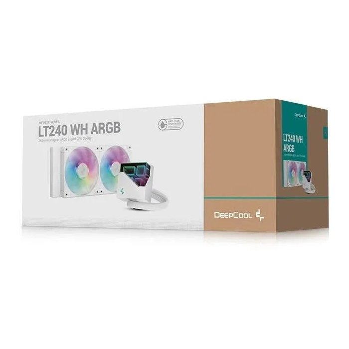 Deepcool LT240 WHAMNC-G-1 Kit Refrigeración Líquida 240mm Blanco ARGB 5