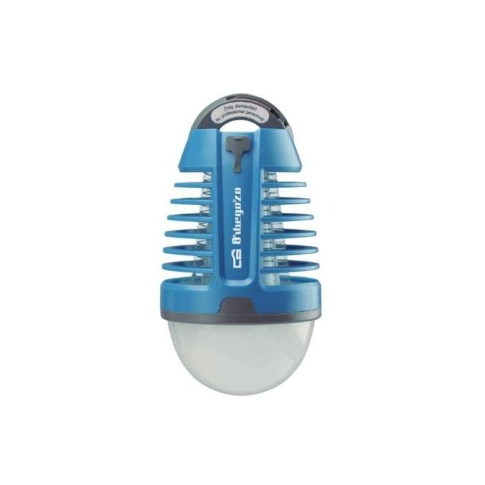 Orbegozo MQ 1250 Atrapainsectos Eléctrico Recargable UV para Mosquitos e Insectos 30m² - Uso Interior/Exterior y Camping 18375 OR