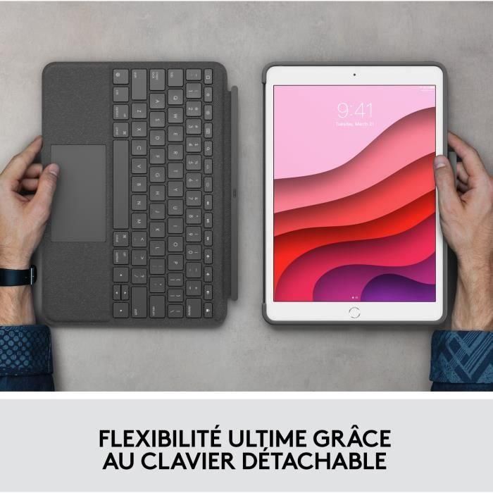 Teclado LOGITECH Combo Touch IPAD Grafito 5 Teclado LOGITECH Combo Touch IPAD Grafito 5