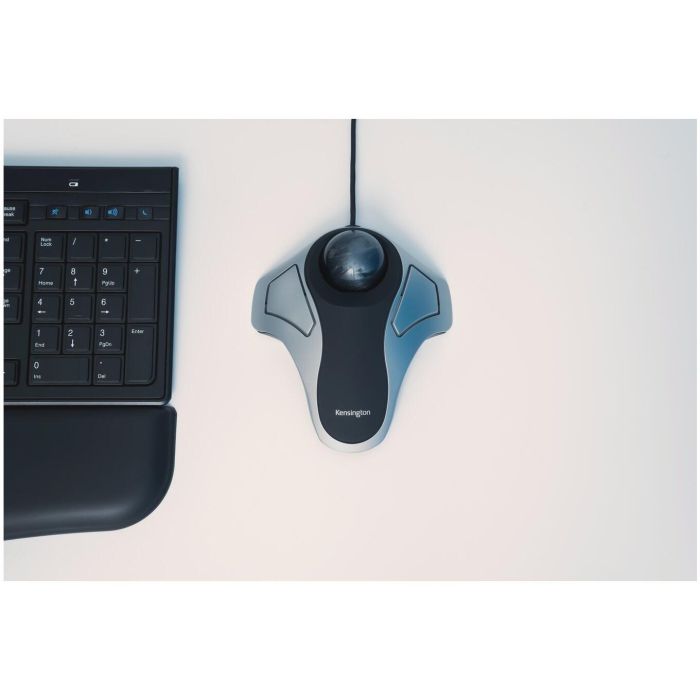 Kensington Ratón Trackball Orbit Cable Usb Ambidiestro Gris-Negro - Tecnología Óptica, Compacto 5