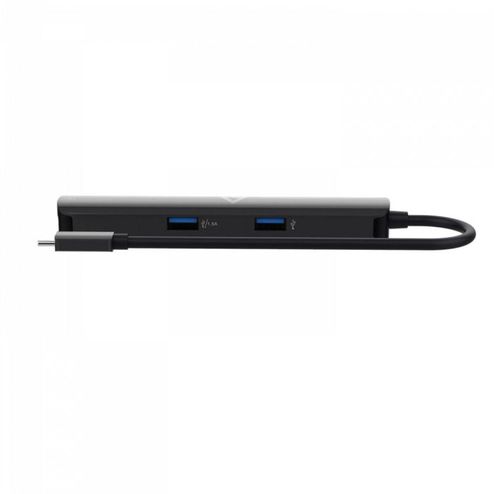 Hub USB V7 UCMINIDOCK-PT Negro 100 W 1 Hub USB V7 UCMINIDOCK-PT Negro 100 W 1