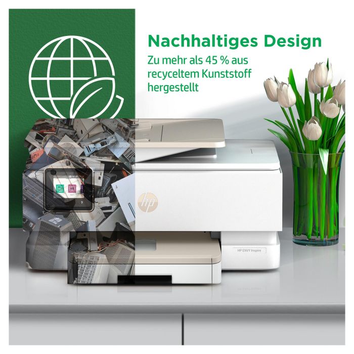 HP Envy 7920E Multifunción Inyección Color WiFi Imprime Escanea Copia Duplex 9