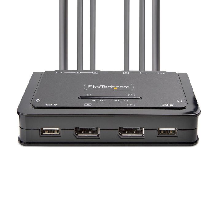 Switch KVM Startech C2-DD46-UA2-CBL-KVM 1,5 m 5 Switch KVM Startech C2-DD46-UA2-CBL-KVM 1,5 m 5