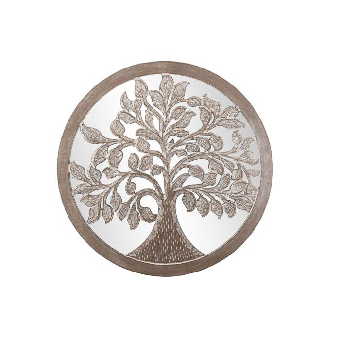 Decoracion Pared Indio DKD Home Decor Blanco Natural 2.5 x 90 x 90 cm 0 Decoracion Pared Indio DKD Home Decor Blanco Natural 2.5 x 90 x 90 cm 0