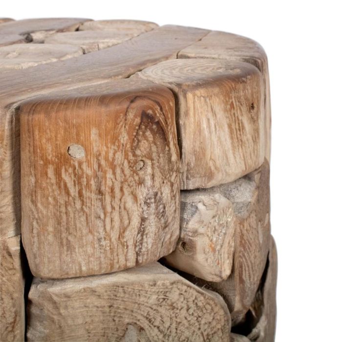 Mesita Auxiliar Item Home DKD Home Decor Natural 40 x 45 x 40 cm 2 Mesita Auxiliar Item Home DKD Home Decor Natural 40 x 45 x 40 cm 2