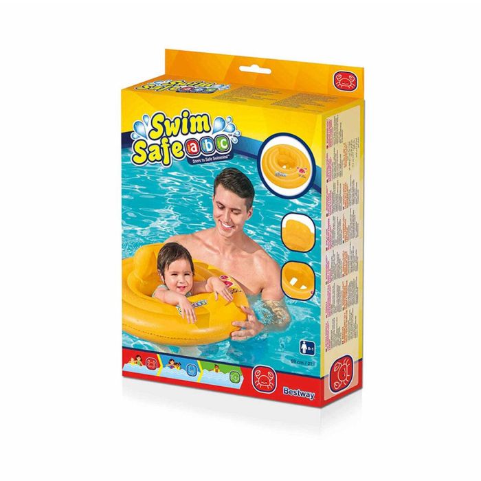 Bestway Flotador Hinchable 3 Aros Asiento Bebe 76x76 cm 1 a 2 Años Jardin, Piscina y Playa 32050 2 Bestway Flotador Hinchable 3 Aros Asiento Bebe 76x76 cm 1 a 2 Años Jardin, Piscina y Playa 32050 2