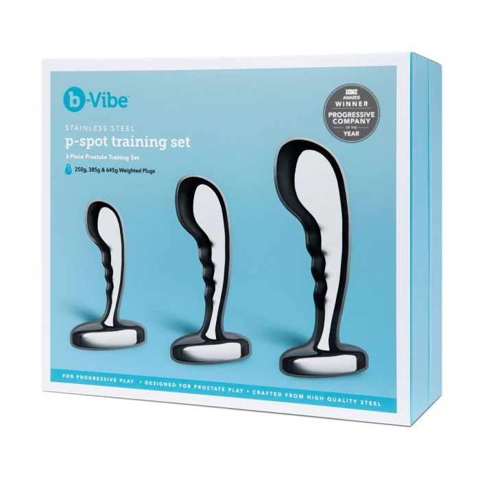 Plug Anal B-Vibe Plateado 1 Plug Anal B-Vibe Plateado 1