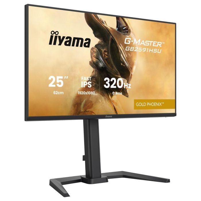 iiyama G-MASTER Gold Phoenix GB2591HSU-B1 Gaming Monitor 24.5" FHD 1920x1080 Fast IPS 320Hz 0.4ms HDR10 G-SYNC AMD FreeSync Negro 17