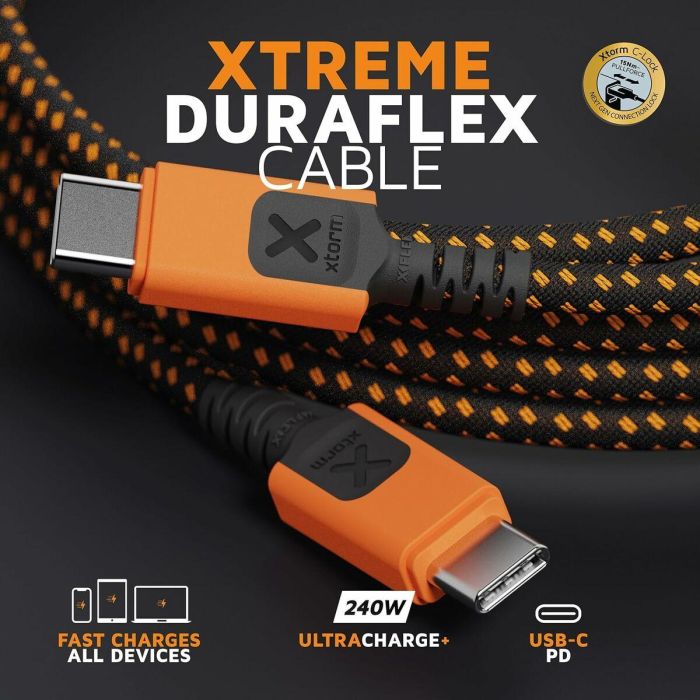 Cable USB Xtorm CXX2006 Naranja 6