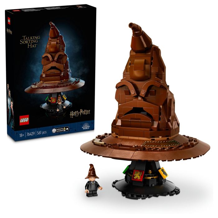 LEGO Harry Potter Sombrero Seleccionador Parlante 76429 Juego Construcción 561 Piezas 11