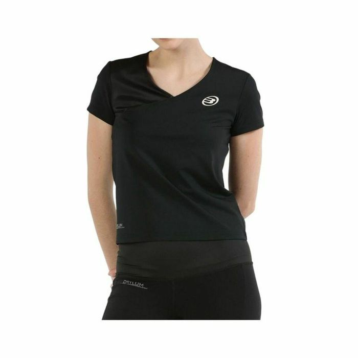 Camiseta de Manga Corta Mujer Bullpadel Pital Negro M 0 Camiseta de Manga Corta Mujer Bullpadel Pital Negro M 0