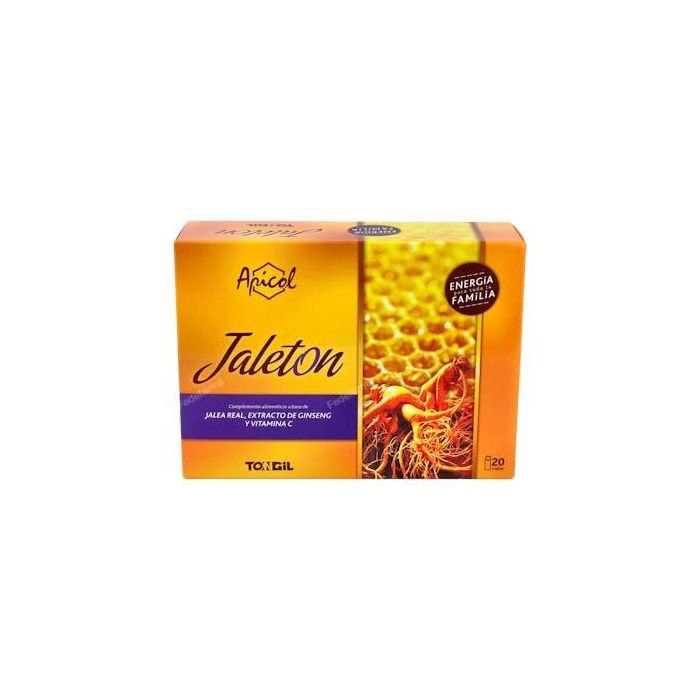 TONGIL Jalea Real con Ginseng IL HWA JALETON 20 Ampollas | Jalea Real liofilizada y Ginseng coreano para Energía y Vitalidad