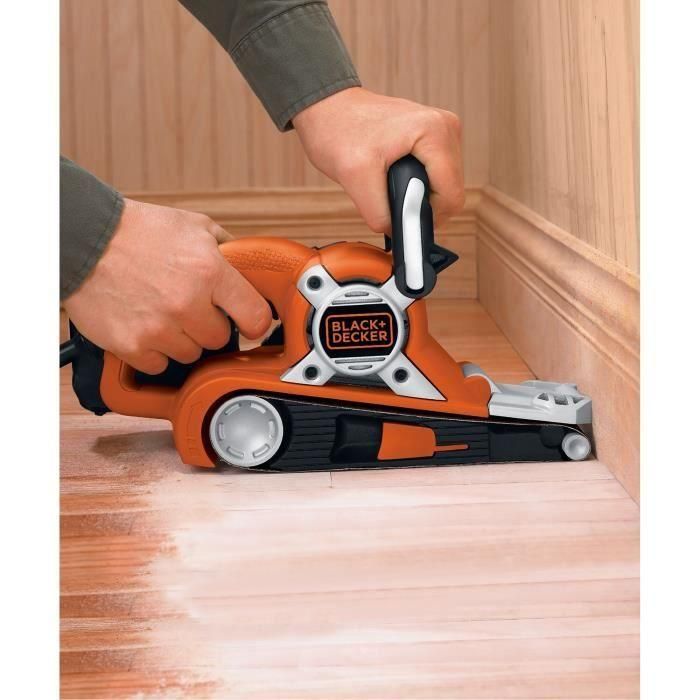 Black & Decker KA88-QS - Lijadora de Banda Eléctrica de 720W de Potencia, para Lijas de 75x533 mm 2
