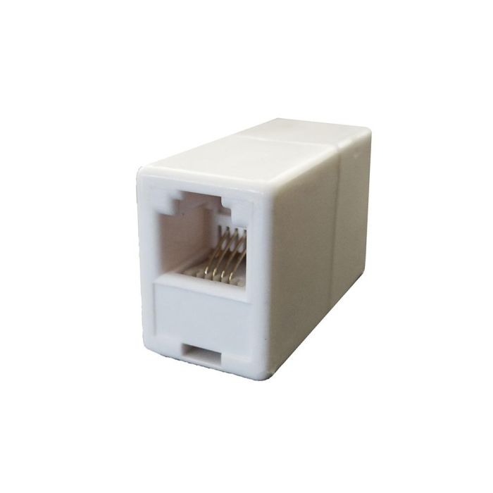 Logilink Conector-empalmador RJ45 para unificar dos cables en PVC, Blanco, Hembra - Hembra 0 Logilink Conector-empalmador RJ45 para unificar dos cables en PVC, Blanco, Hembra - Hembra 0