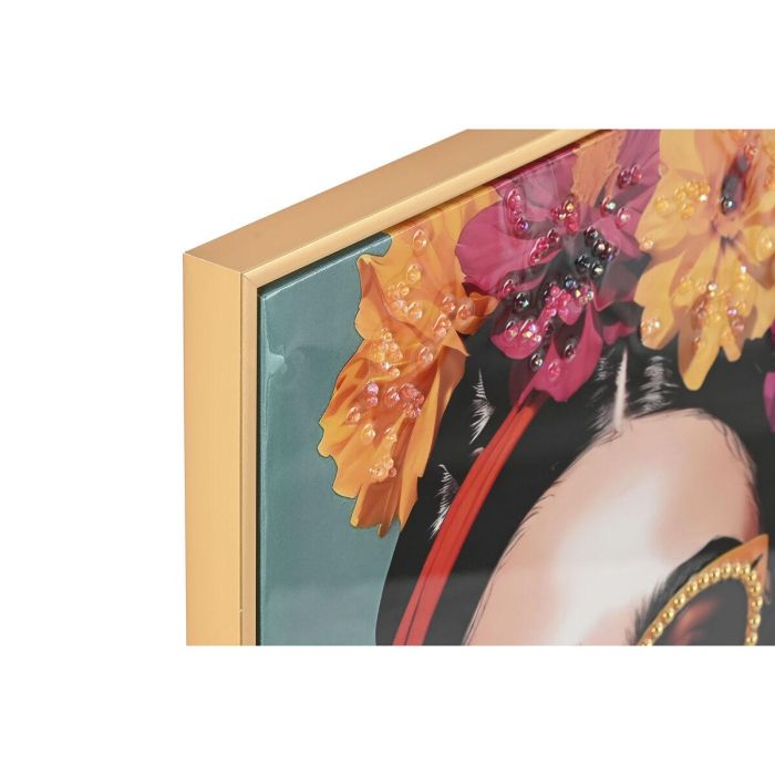 Cuadro Glam DKD Home Decor Multicolor Turquesa 3 x 72.5 x 52.5 cm (2 Unidades) 3 Cuadro Glam DKD Home Decor Multicolor Turquesa 3 x 72.5 x 52.5 cm (2 Unidades) 3