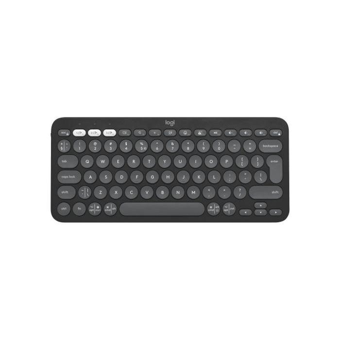 Logitech K380s Teclado Inalámbrico Bluetooth Pebble Keys 2 Multi-Dispositivo Compacto Silencioso Teclas Perfil Bajo Duración Batería 3 Años 0 Logitech K380s Teclado Inalámbrico Bluetooth Pebble Keys 2 Multi-Dispositivo Compacto Silencioso Teclas Perfil Bajo Duración Batería 3 Años 0