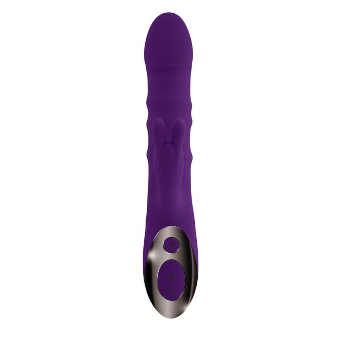 Vibrador Punto G Playboy Hop To it Morado 12 Vibrador Punto G Playboy Hop To it Morado 12