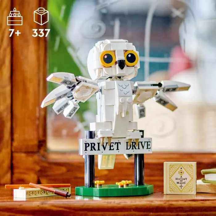 Lego Harry Potter 76425 Hedwig en 4 Privet Drive, Juguete de Construcción para Niños 3
