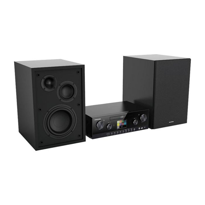 Grundig CMS 5000 BT Microcadena DAB+ con Wi-Fi y Bluetooth, 100W, Negro, CD, MP3, Spotify, Radio Internet Grundig CMS 5000 BT Microcadena DAB+ con Wi-Fi y Bluetooth, 100W, Negro, CD, MP3, Spotify, Radio Internet