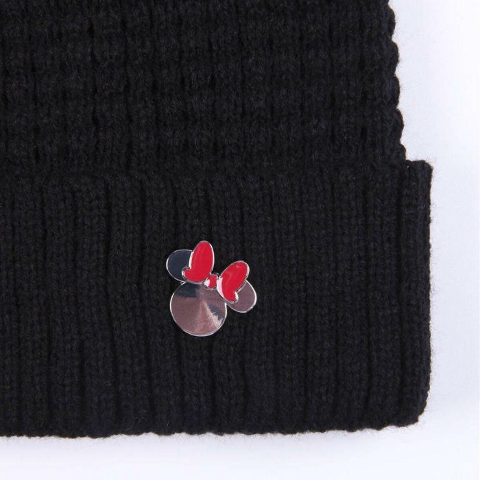 Gorro Tricot Pompom Minnie