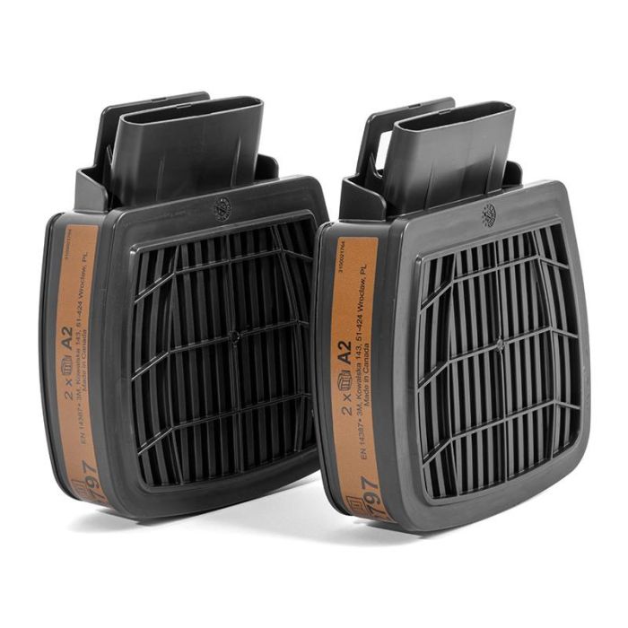 3M D8055 A2 Filtro Vapores Orgánicos Sistema Secure-Click 2 3M D8055 A2 Filtro Vapores Orgánicos Sistema Secure-Click 2