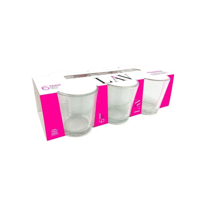 Set de Vasos LAV Paris 6 Piezas (8 Unidades) 1 Set de Vasos LAV Paris 6 Piezas (8 Unidades) 1