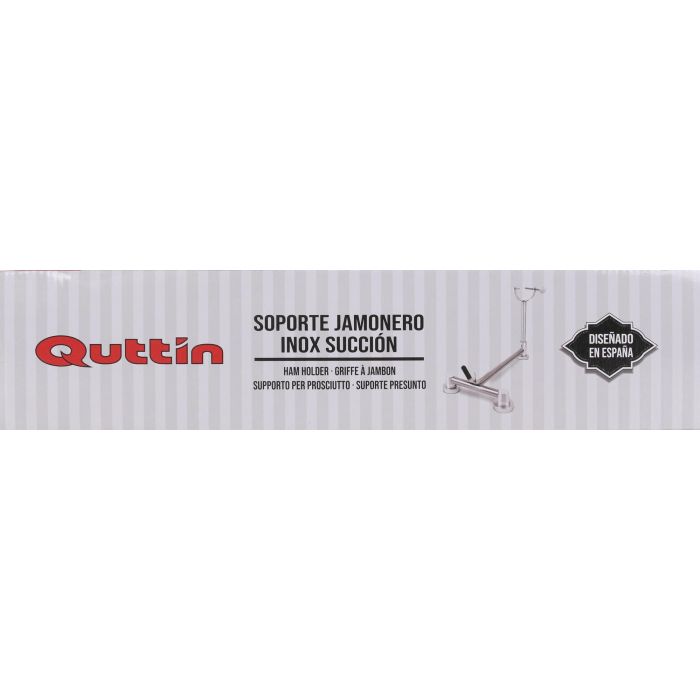 Soporte jamonero inoxidable con succión Quttin (4 Unidades) 3 Soporte jamonero inoxidable con succión Quttin (4 Unidades) 3