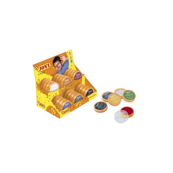 Maquillaje Jovi Crema Face Paint Bote De 8 Ml Expositor De 24 (4X 6 Col.)