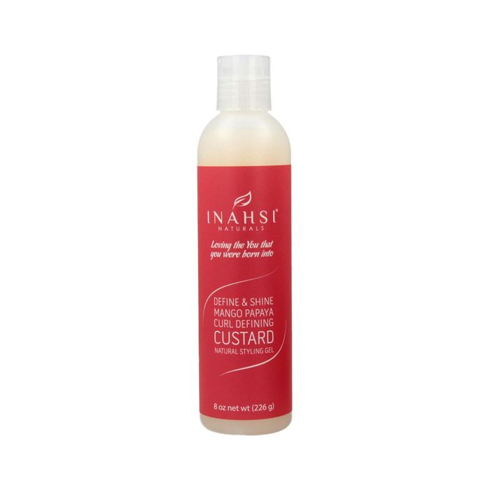 Inahsi Define shine Mango Papaya Curl Defining Custard Styling Gel 226 gr Inahsi Define shine Mango Papaya Curl Defining Custard Styling Gel 226 gr