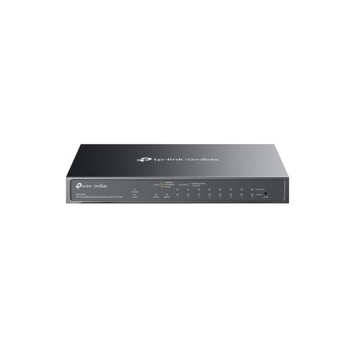 TP-Link Omada ES210GMP switch Gestionado Gigabit Ethernet (10/100/1000) Energía sobre Ethernet (PoE) Negro TP-Link Omada ES210GMP switch Gestionado Gigabit Ethernet (10/100/1000) Energía sobre Ethernet (PoE) Negro