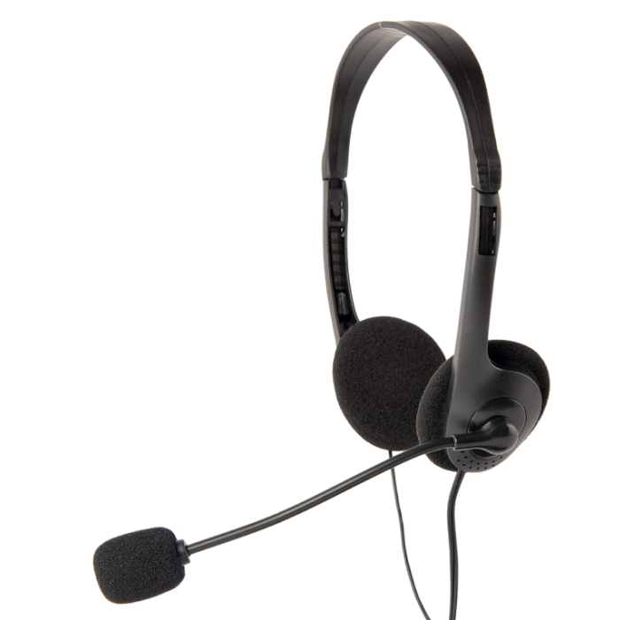 Gembird MHS-123 auricular y casco Auriculares Alámbrico Diadema Llamadas/Música Negro Gembird MHS-123 auricular y casco Auriculares Alámbrico Diadema Llamadas/Música Negro