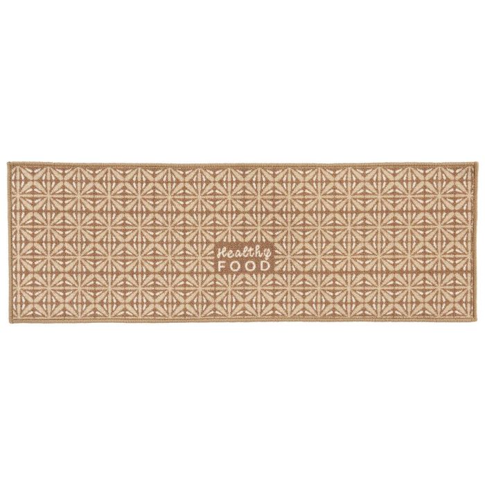 Kinvara Alfombra Multiusos Healthy Food Beige Poliamida 40x120 cm (Set de 12) 1