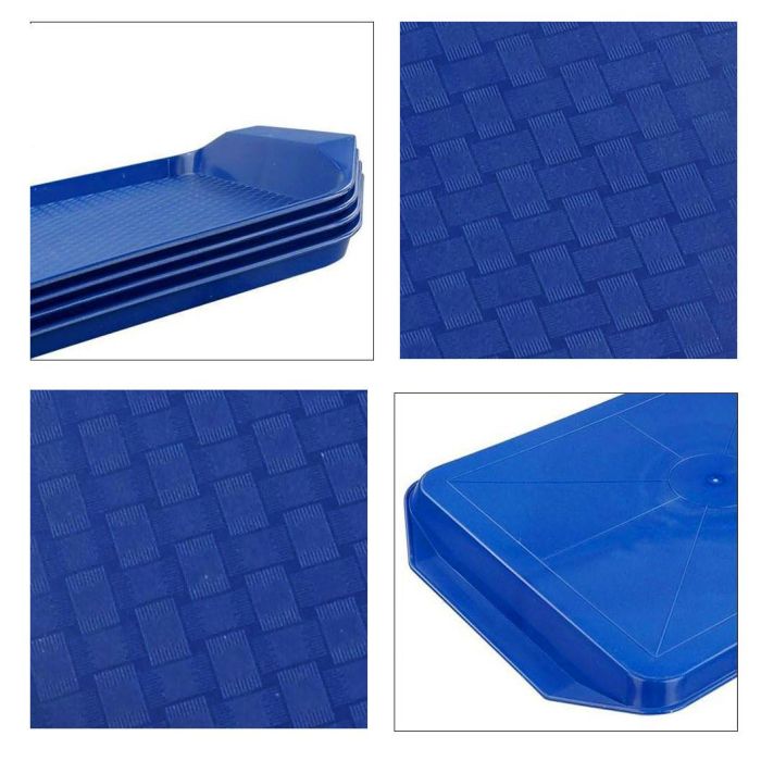 Bandeja de plástico para servir con asas 42.5x30 cm My Bar - Inde (16 Unidades) 2 Bandeja de plástico para servir con asas 42.5x30 cm My Bar - Inde (16 Unidades) 2