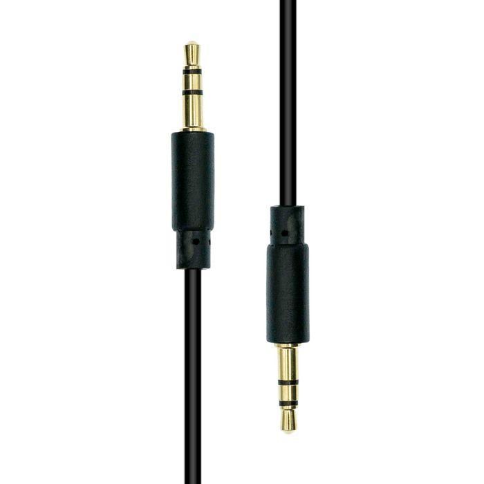 ProXtend Mini-Jack 3-Pin Slim Cable M-M Black 7M 1 ProXtend Mini-Jack 3-Pin Slim Cable M-M Black 7M 1