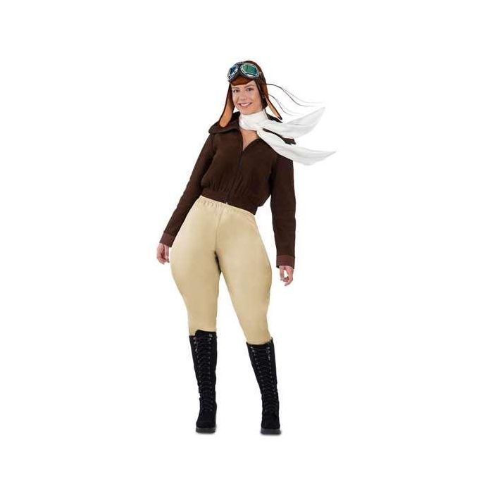 Disfraz adulto aviadora talla m Disfraz adulto aviadora talla m